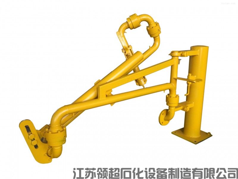 江蘇揚州藥廠定制采購的一批AL2503汽車底部密閉裝卸鶴管（底部裝卸臂）已通過物流發往使用現場(1)